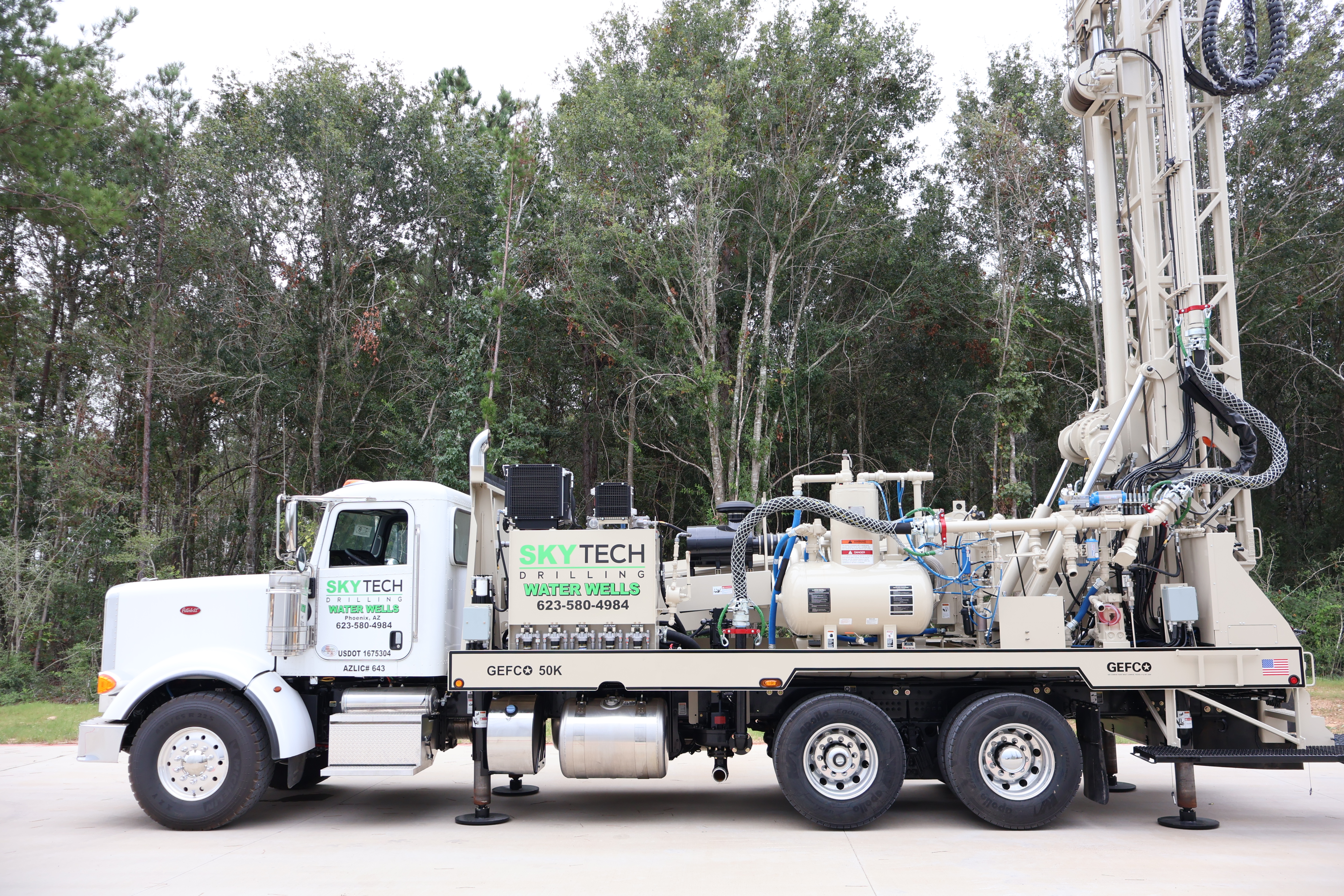 BAUER Financial Services - GEFCO Water Well Drilling Rig